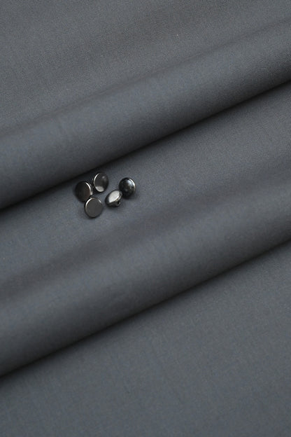 CHARCOAL GRAY UNSTITCHED KAMEEZ SHALWAR FABRIC