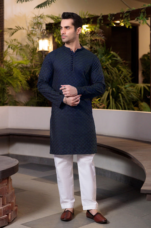 Chikan Kurta Pajama 3