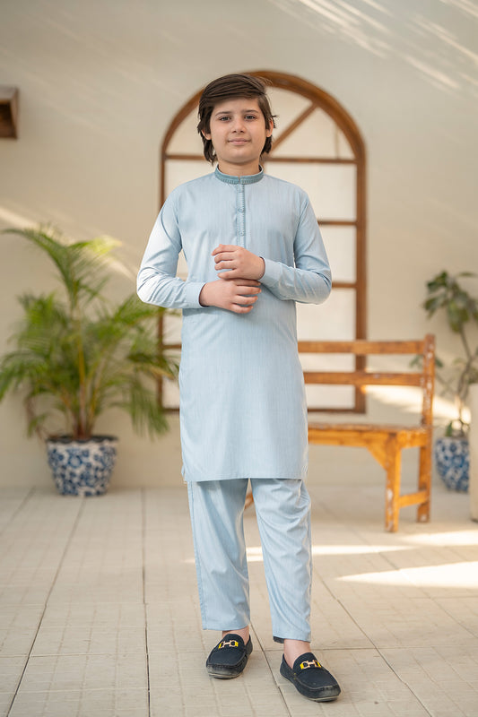 Kids Embroidered Suit 9