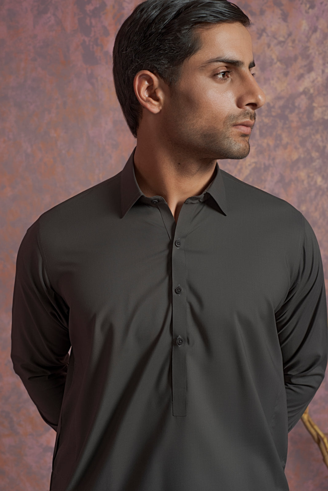 Midnight Charcoal Shalwar Kameez